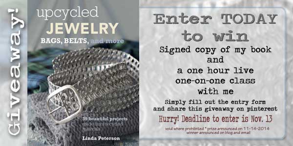 Upcycled Jewelry Giveaway